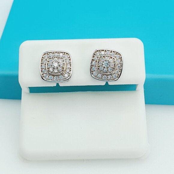 "925 Sterling Silver CZ Beautiful Earrings for Women, 1USPAR4194 - Picture 3 of 11